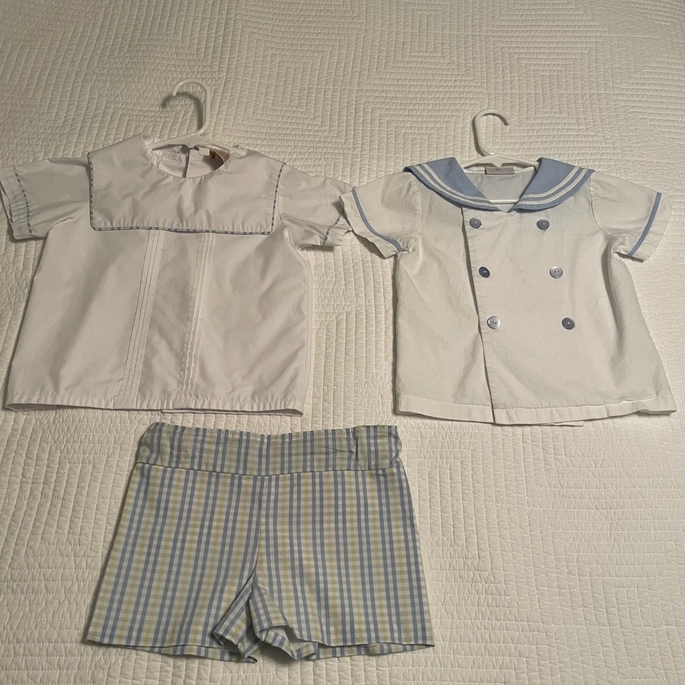 The Beaufort Bonnet Co 2 piece set and additional top by Fantasie Kids 3T